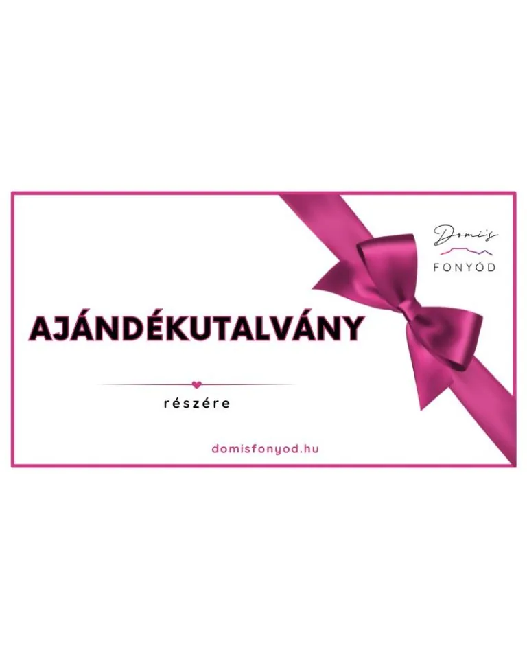 Domi’s Fonyód ajándékutalvány